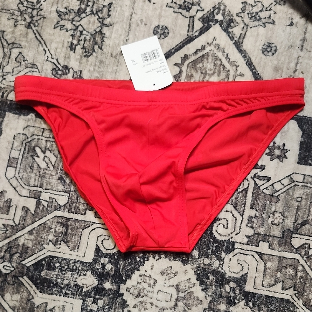 Bright Red Pirates Speedo Bikini By German Bruno Banani